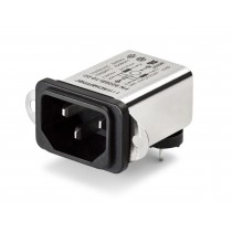 IEC, 250VAC, HF Performance, 1A, Faston