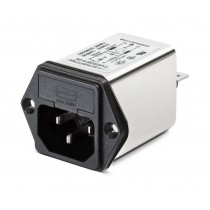 IEC with 2 Fuse 250VAC, 10A, 