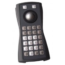 Keyboard 26 keys Trackball 38mm enclosed USB