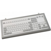 Keyboard with Touchpad IP65 enclosed PS/2 German-Layout