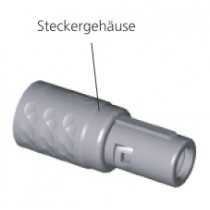 MEDI-SNAP Baugr.1 Steckergehäuse, grau