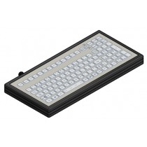 Keyboard IP67 enclosed USB German-Layout