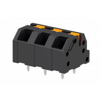 PC-Federklemme, 08 pol., RM 3.5mm 45°, STH