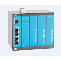 INSYS icom MRX5 LAN, modular LAN-to-LAN router, VPN, 5x Ethernet 10/100BT, 2x DI, 3x extension slots