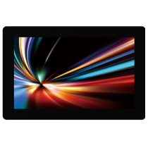 7" Touch Display, TFT-LCD, DC 12~24V, Projected Capacitive Touch, 1024x600, 64GB eMMC