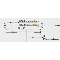 MAC Buchsenkontakt ø 1.50 mm, Print