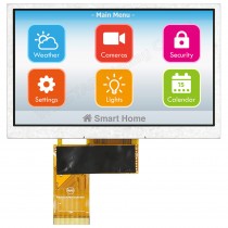 TFT 5" Panel 500 nits, Transmi, Resolution 480x272