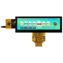 TFT 5.2" Panel 700cd/nits, High Brightness, Transmi, Weitwinkel, 480xRGBx128