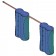 Lithium-Batterie 18650 2S2P Pack 6.4V 3Ah mit Kablage