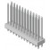Stiftleiste 2-reihig Raster 2.54mm gerade 50-pol