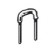 1 mm Buchsen, RM. 2,54 mm Brücke, Au