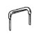 1 mm Buchsen, RM. 2,54 mm Brücke, Au