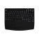 Sanitizable 83Key RF Flat Centric Touchpad Keyboard, Fully Sealed, USB, Black, Swiss layout