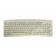 Washable 105 Key Full Layout Desktop Keyboard, USB, light grey, CH layout