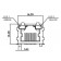 8 pol. SMD, abgewinkelt 90°, 30µ" Au