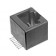 RJ45-Verbinder, 6-pol, Farbe schwarz 