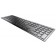 CHERRY Keyboard KW 9100 SLIM wireless+Bluetooth schwarz/silber CH Layout USB-C
