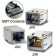 RJ45 Single Port SMD 1X1 Tab up 100 Base-TX LED g/y