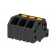 PC-Federklemme, 06 pol., RM 3.5mm 45°, SMD mit pegs