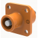 orange, 25 mm², 1500V, 120 A, Copper screw, IP67, + Pol, -40°C ~ +125°C