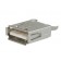 USB-Verbinder Serie A, 4-polig, stehend